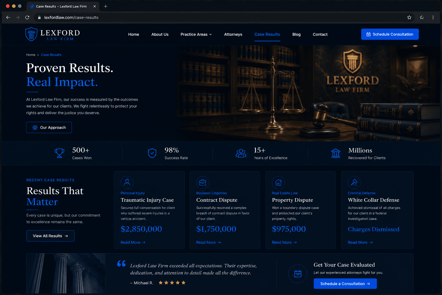 Case Results