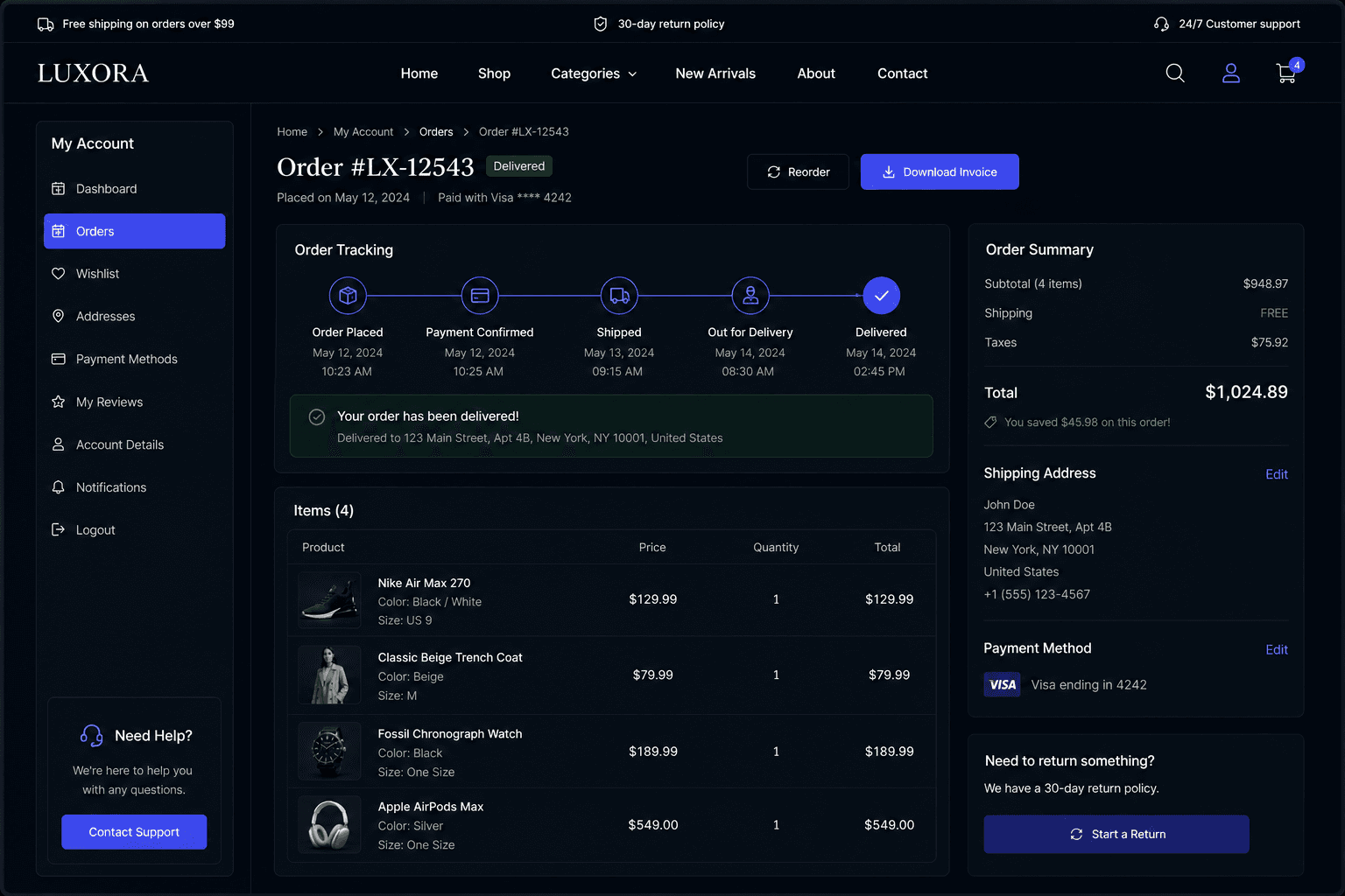 Orders