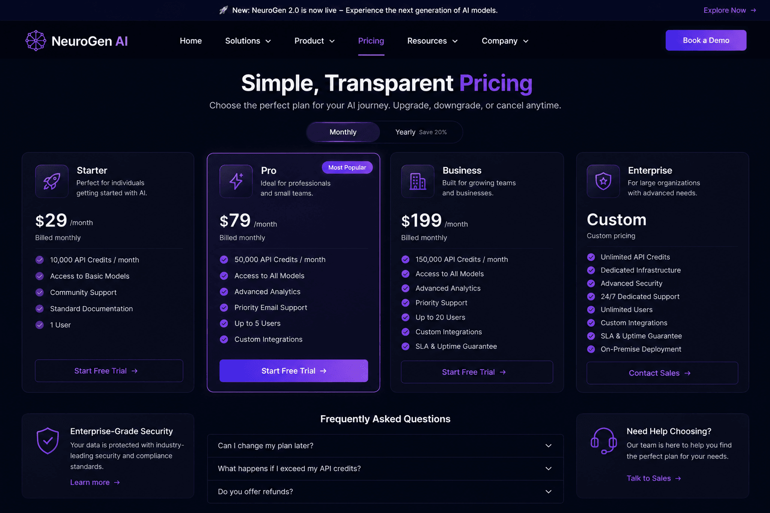 Pricing