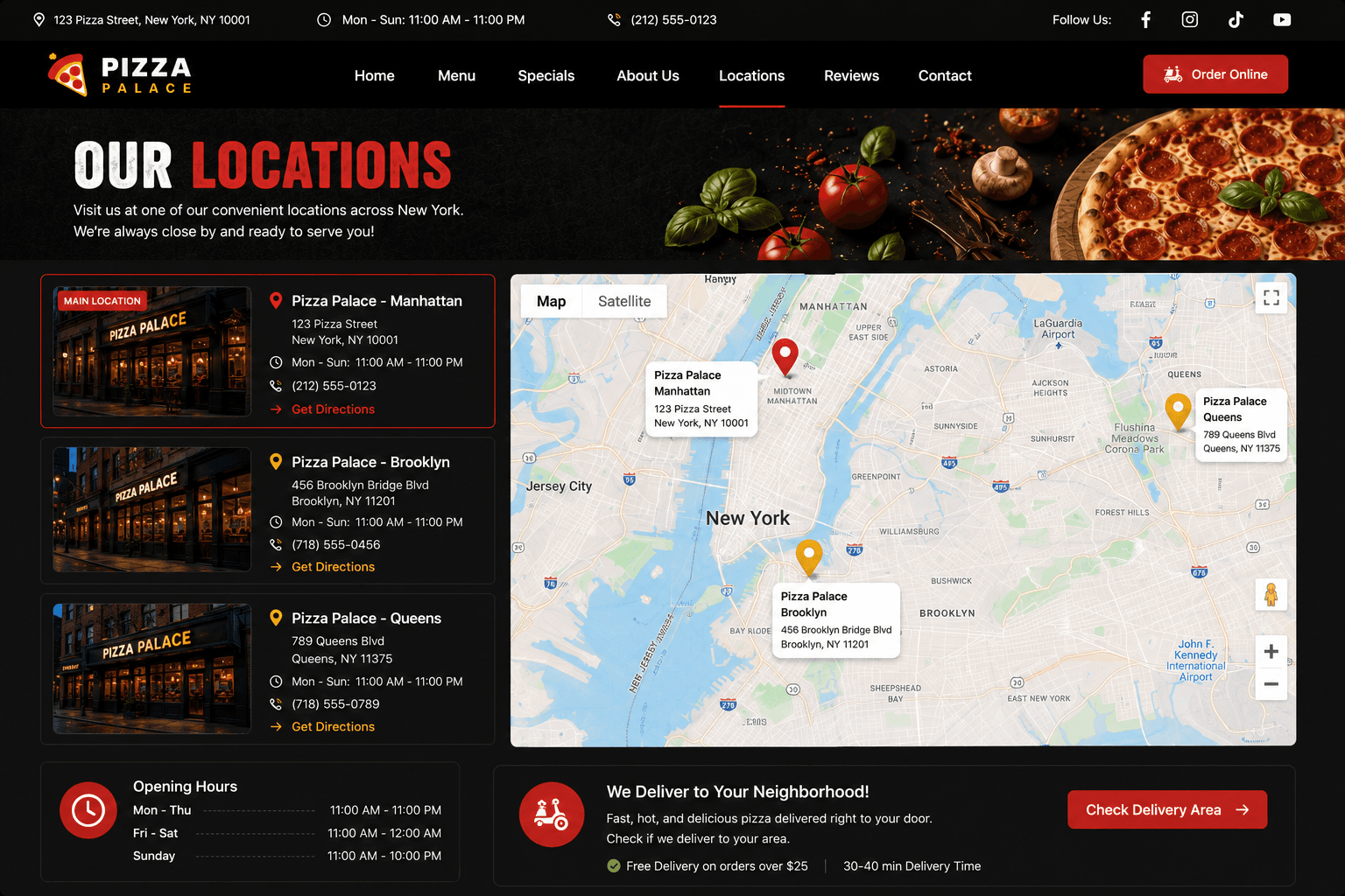 Locations
